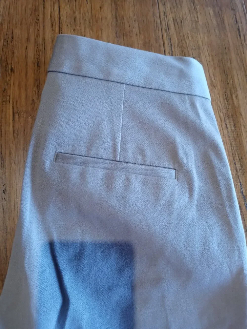 BANANA REPUBLIC FACTORY high rise slim ankle pants in gray (sz0)
